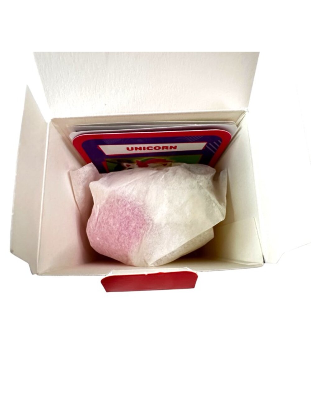 McDonalds Adopt Me Unicorn Toy Collectible Figure White & Pink NIB Complete - Picture 4 of 5